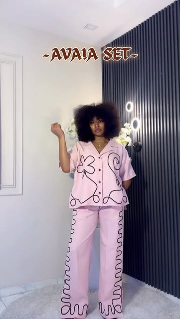 Fokz Luxury Avaia pink set